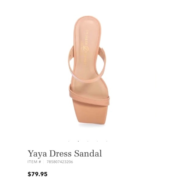 Chinese Laundry Shoes - 💅🏻 Chinese Laundry Yaya Smooth Heel Nude Sandals / Size 8 💕